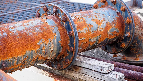 Corrosion of metal pipelines caused by SRB